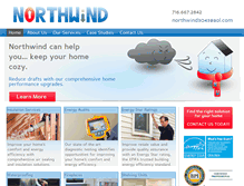 Tablet Screenshot of northwindinsulation.com